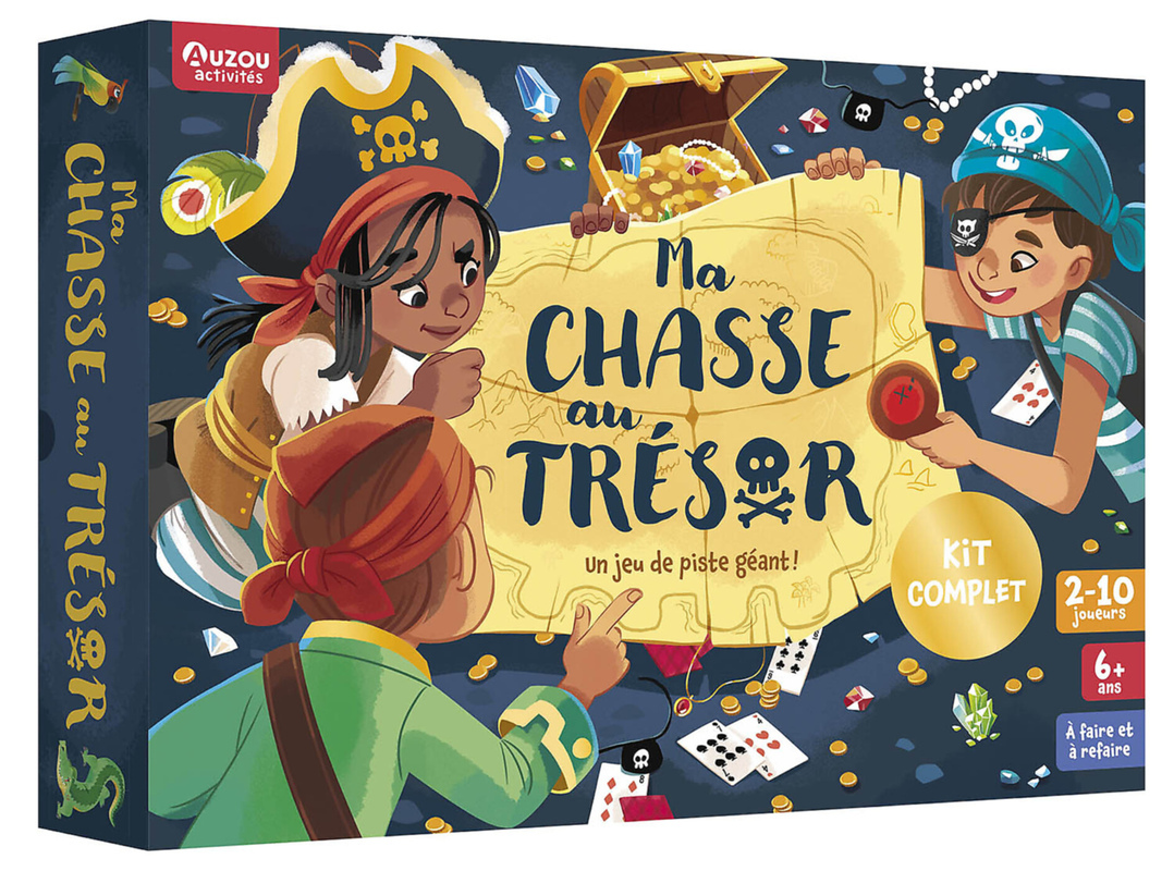 Ma chasse au trésor - un jeu de piste géant ! (Coffret)