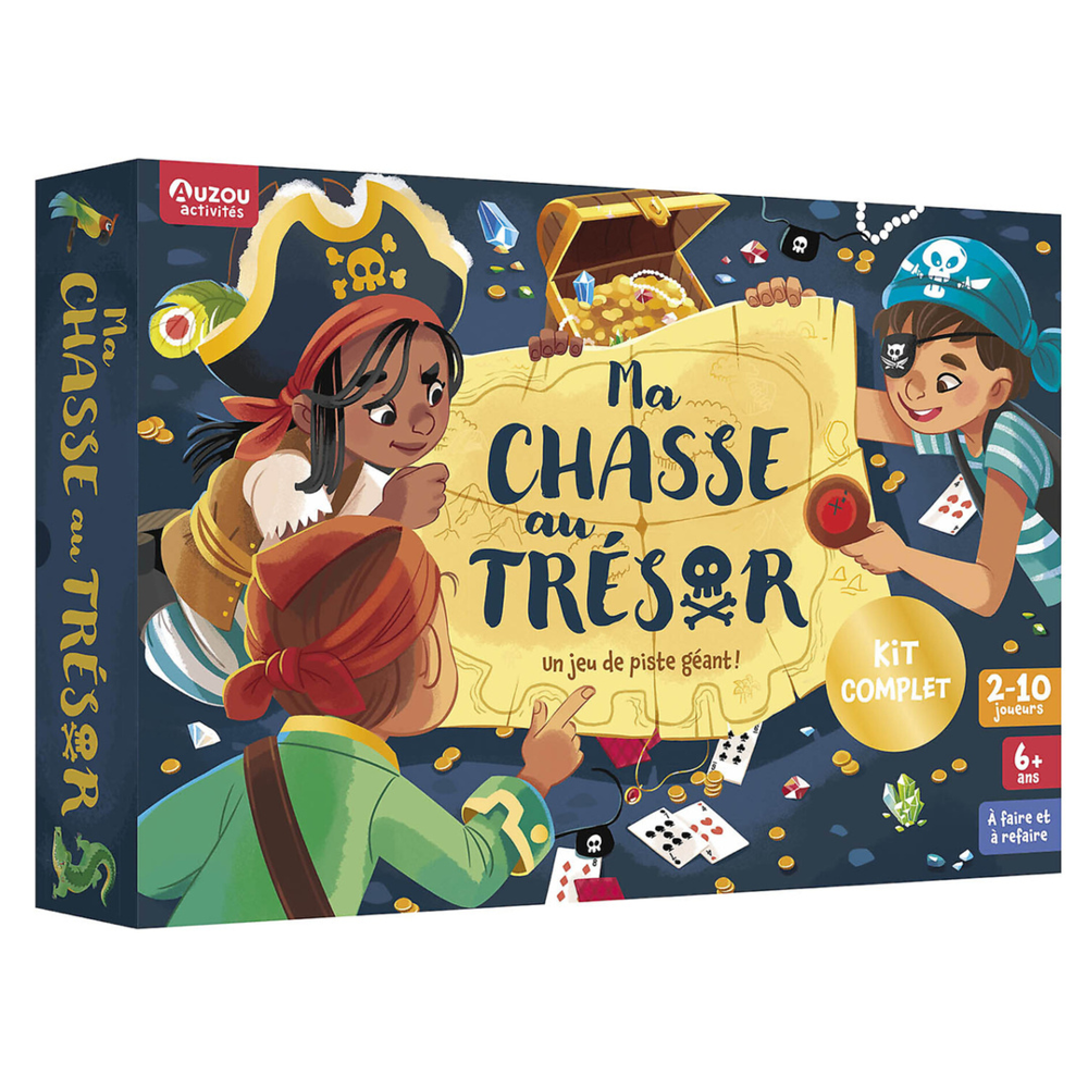 Ma chasse au trésor - un jeu de piste géant ! (Coffret)