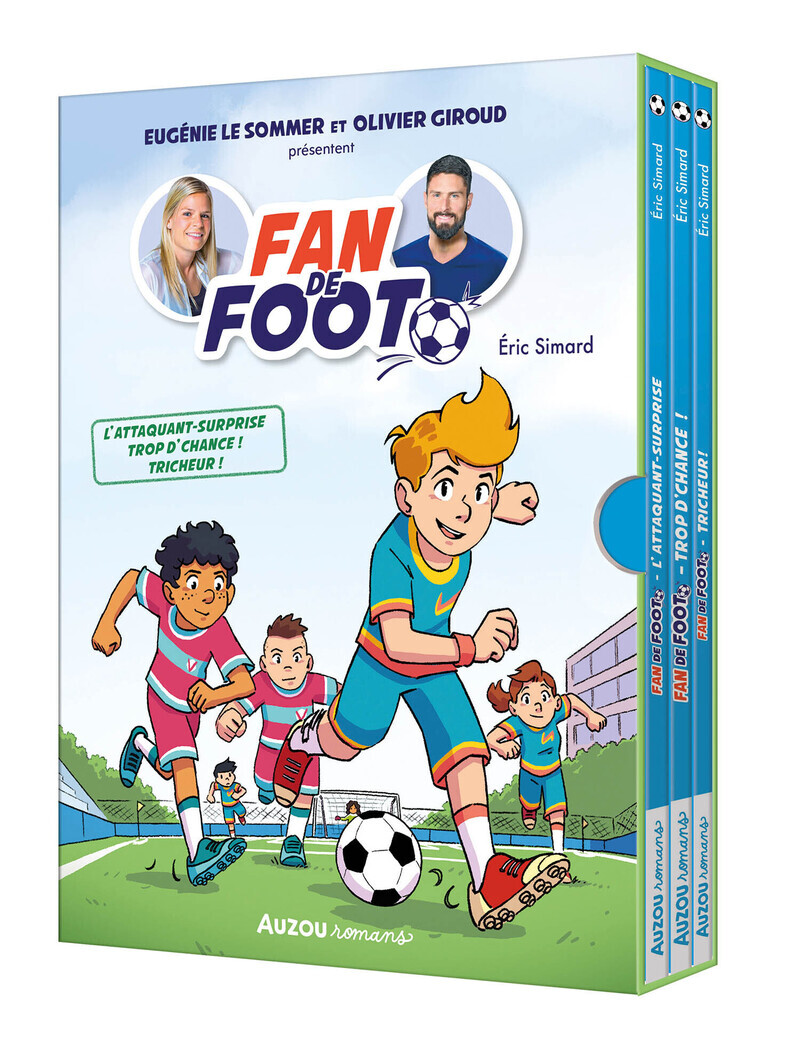 Fan de foot : coffret bibliothèque 1 : tomes 1 à 3 (Coffret)