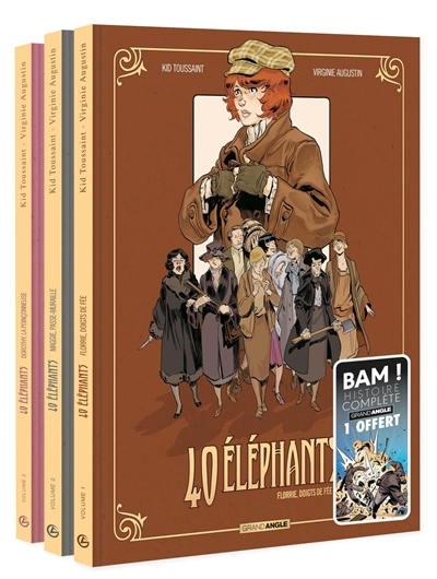 40 éléphants - Pack promo histoire complète (BD)