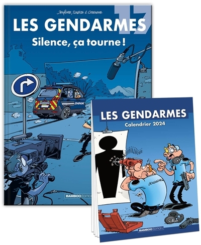 Les Gendarmes - tome 17 + calendrier 2024 offert - Silence, ça tourne ! (BD)