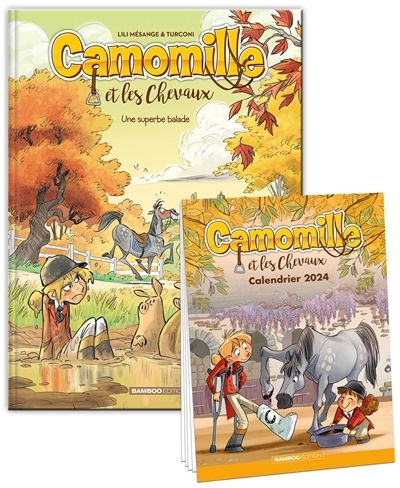 Camomille et les chevaux - Tome 5 + calendrier 2024 offert - Une superbe balade (BD)