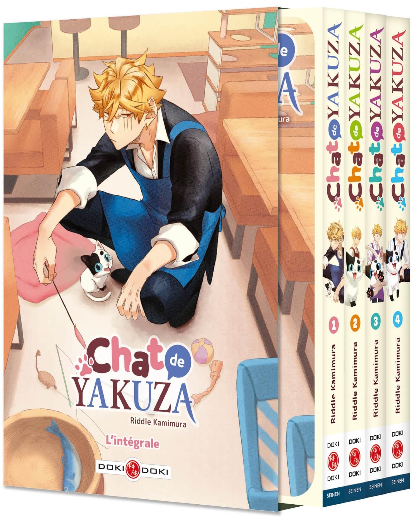 Chat de yakuza - Coffret - vol. 01 à 04 (Manga)