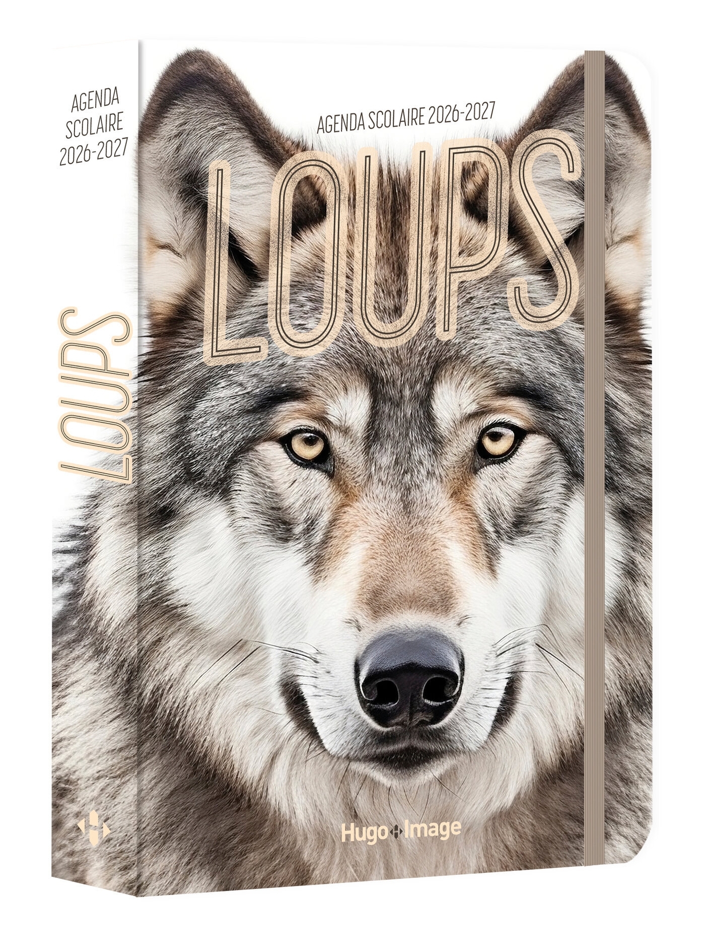Agenda scolaire loups 2026-2027 (Broché)