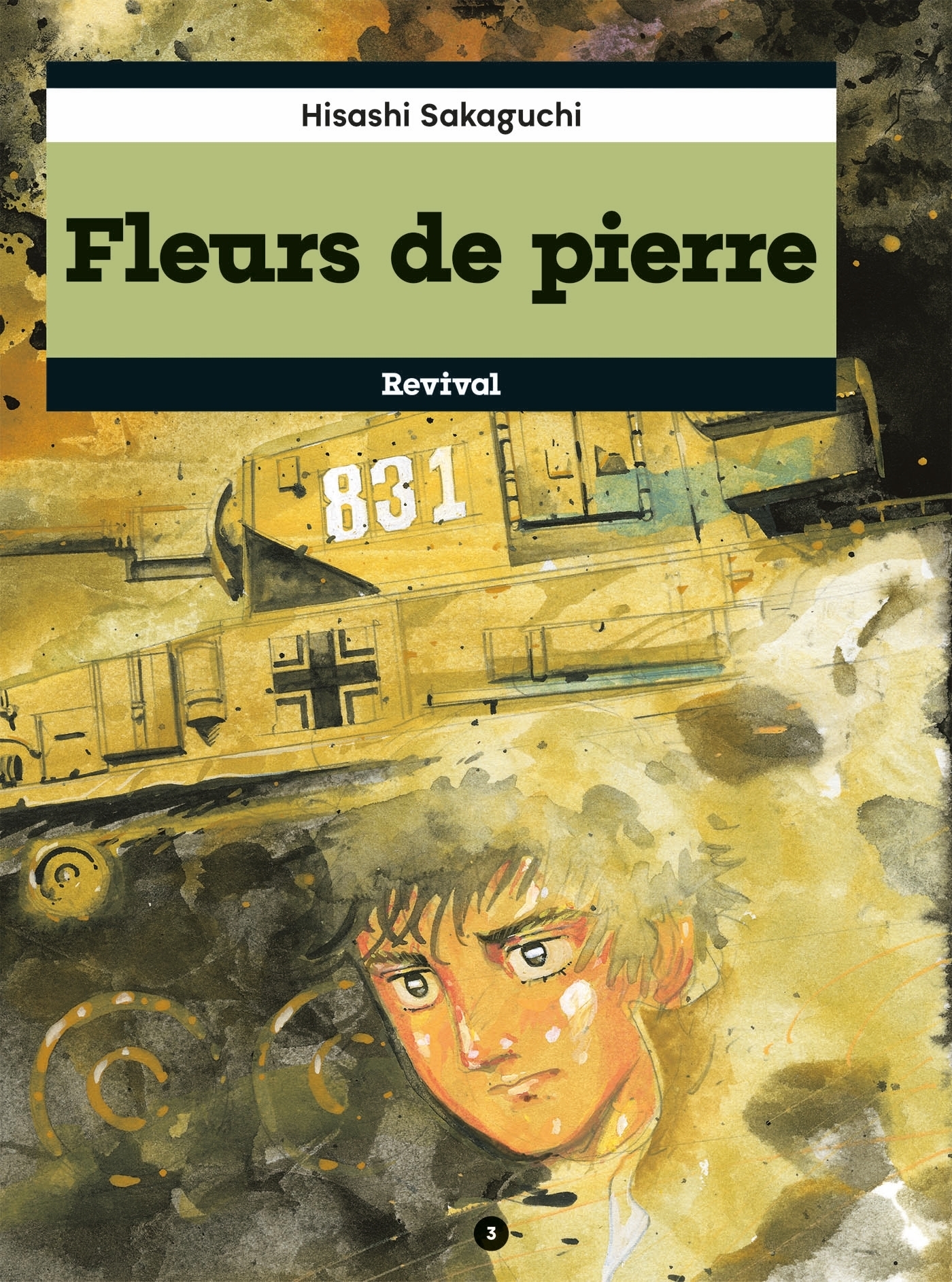 Fleurs de pierre, tome 3 (Manga)