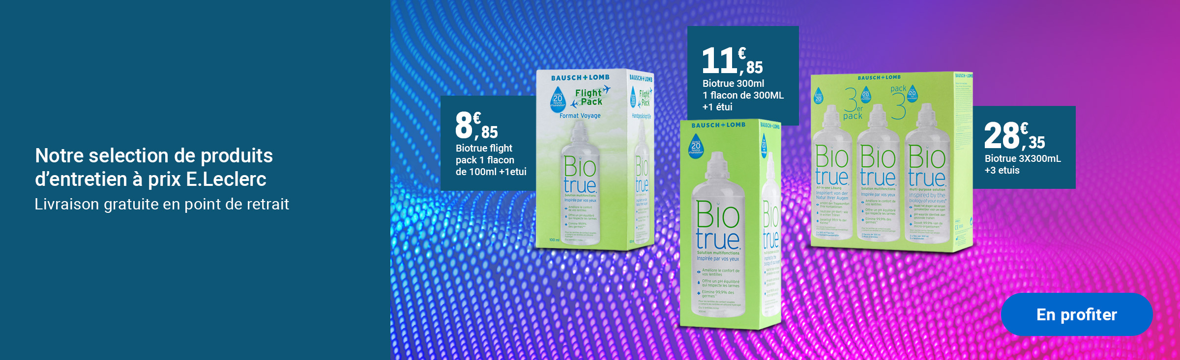 vos produits d'entretien lentille pas chers