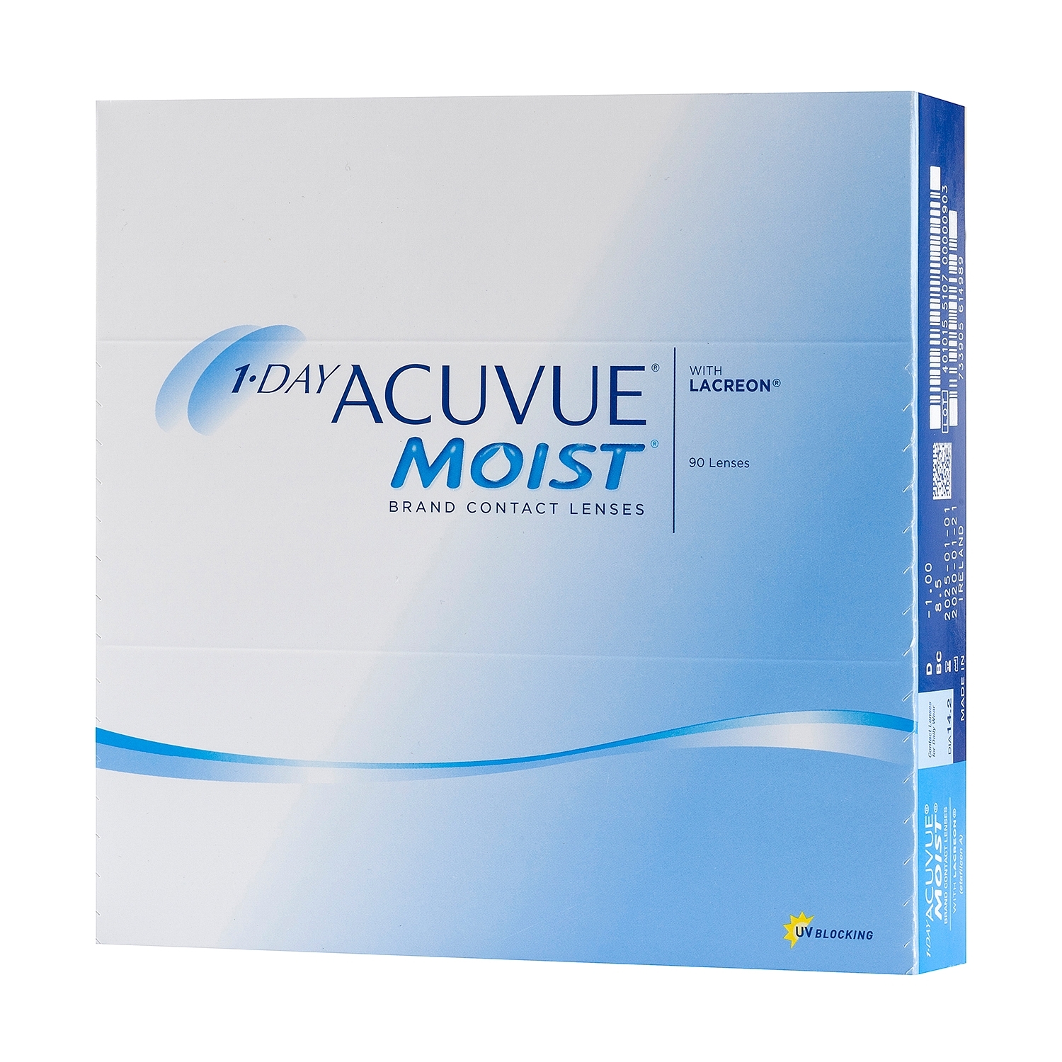 Lentilles 1 Day Acuvue MOIST 90 ?? 1 Day Acuvue Moist 90