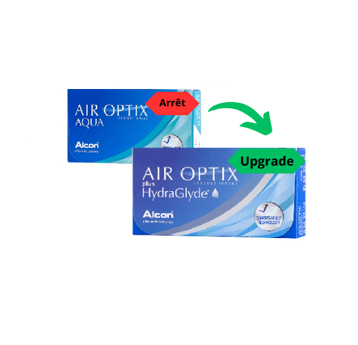 Lentilles Air Optix Aqua 